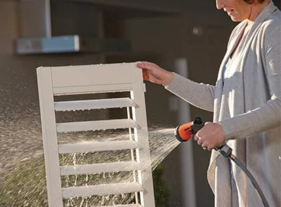 A&B Interiors - Luxaflex PolySatin Plantation Shutters