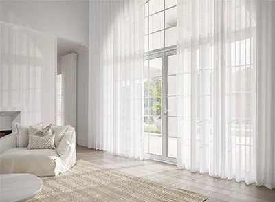 A&B Interiors - Sheer Curtains Full Length