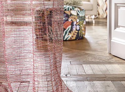 A&B Interiors - Sheer Curtains Door Way